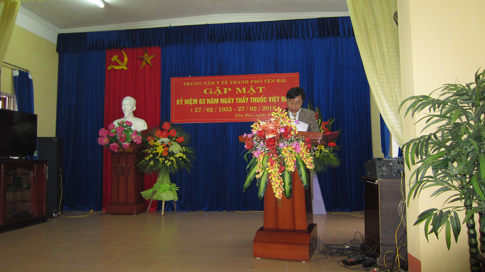 Trung tâm Y tế thành phố gặp mặt kỷ niệm 63 năm ngày Thầy thuốc Việt Nam