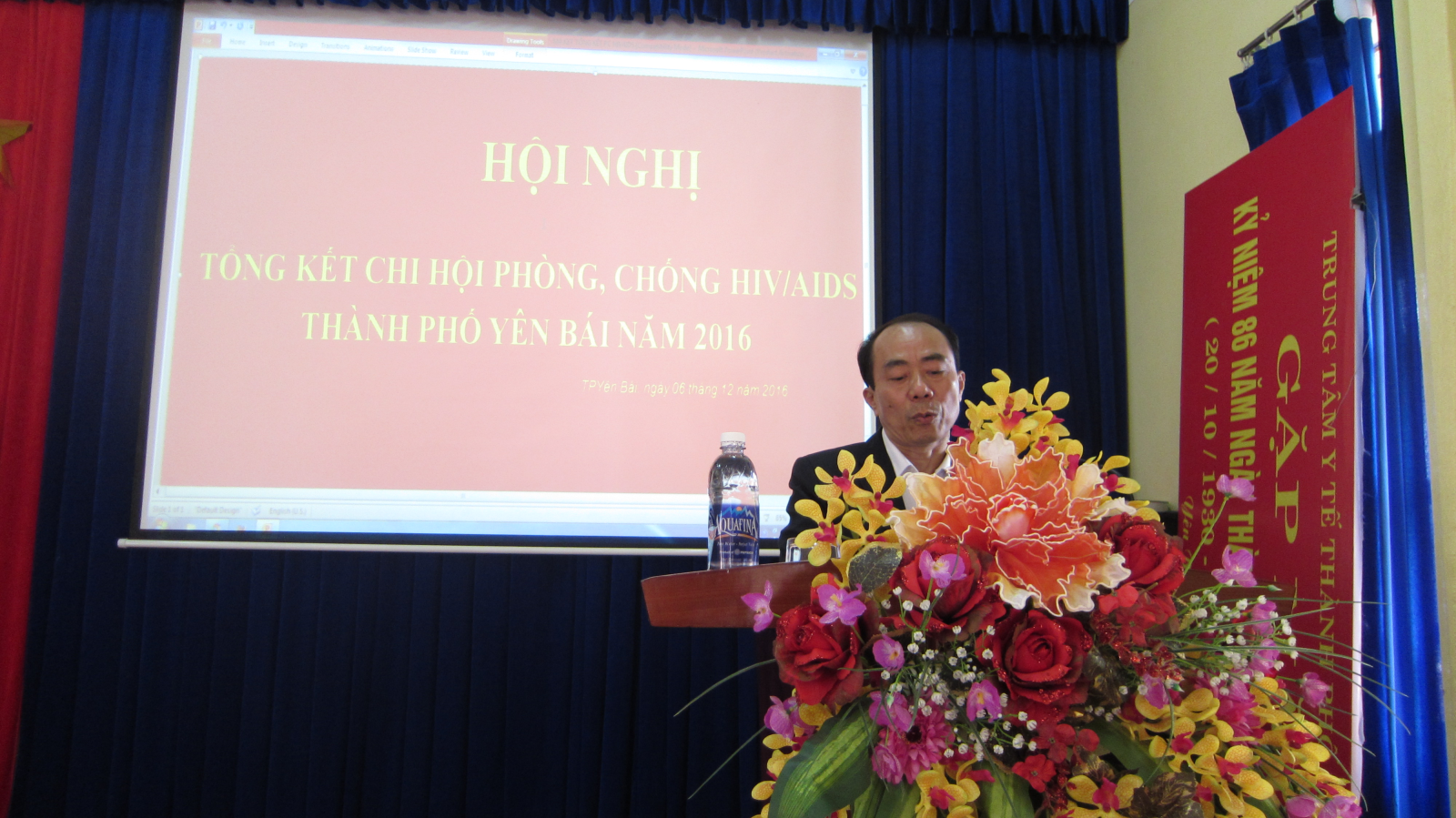 Tổng kết hoạt động Chi hội phòng chống HIV/ AIDS tại Trung tâm Y tế thành phố Yên Bái
